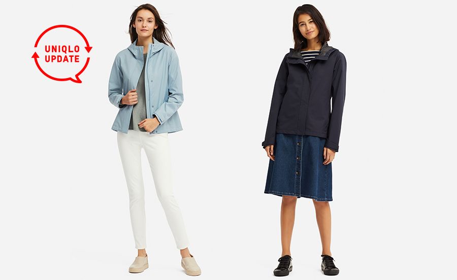 Uniqlo blocktech coat outlet womens