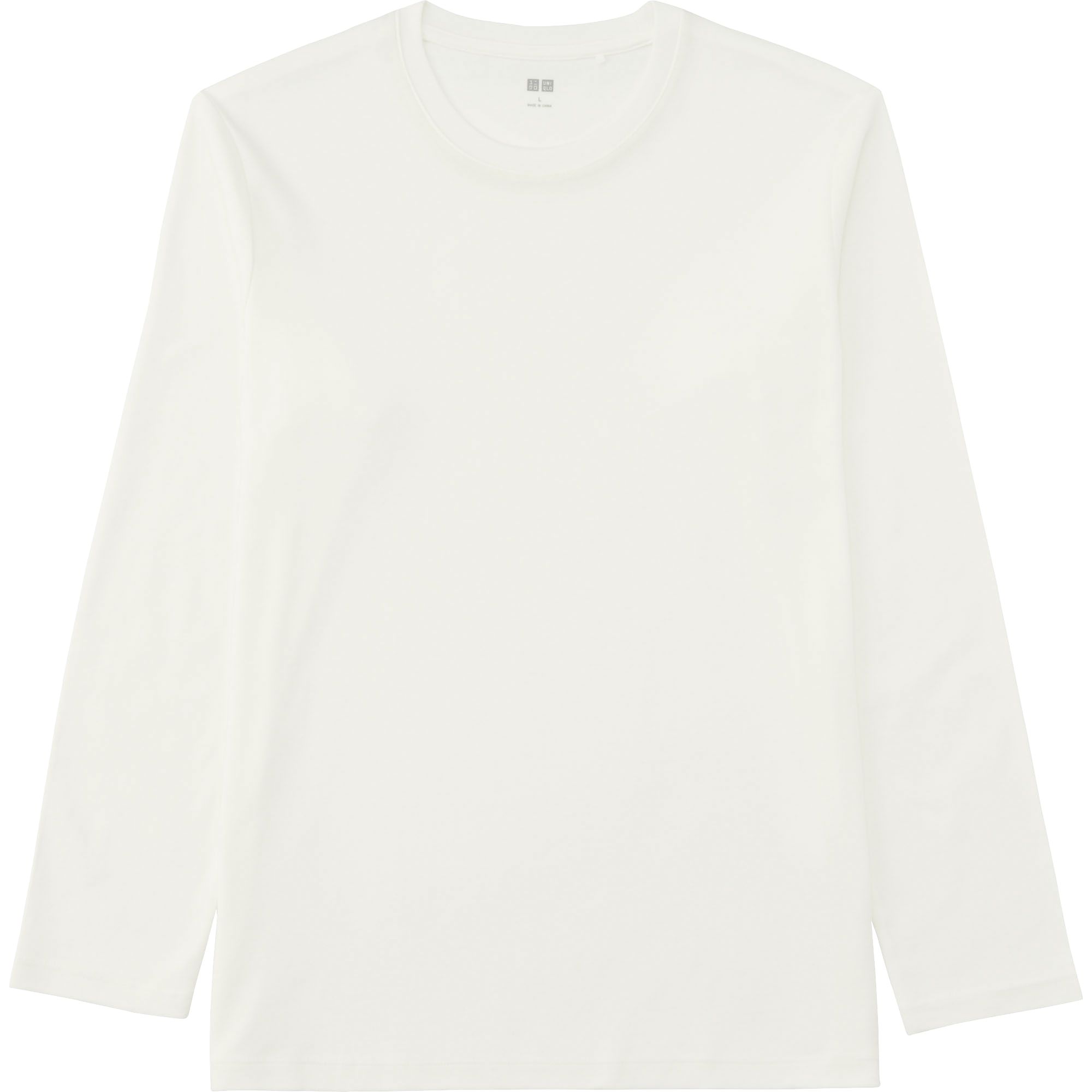 MEN Soft Touch Crew Neck Long Sleeve T-Shirt