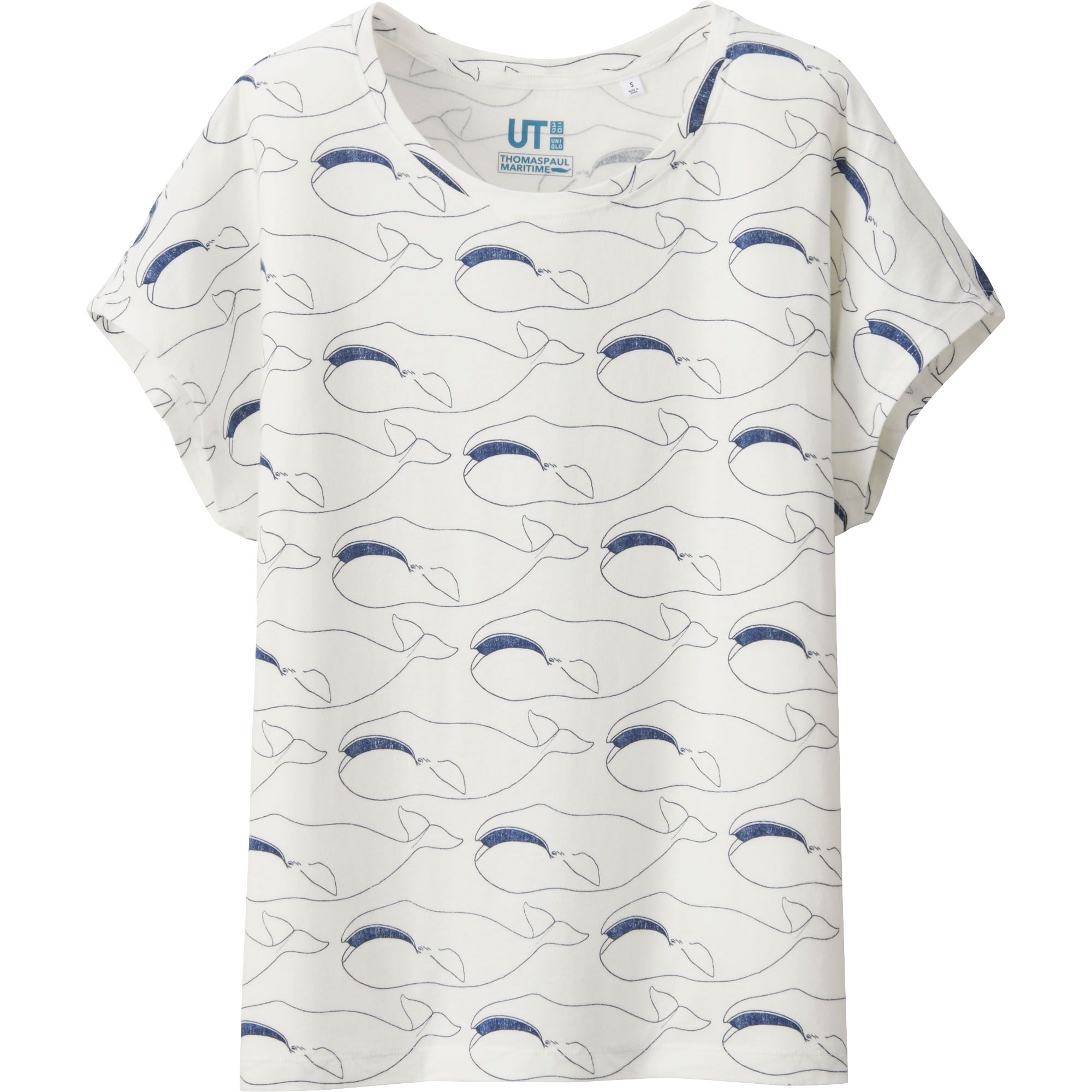 WOMEN THOMAS PAUL SHORT SLEEVE GRAPHIC T-SHIRT