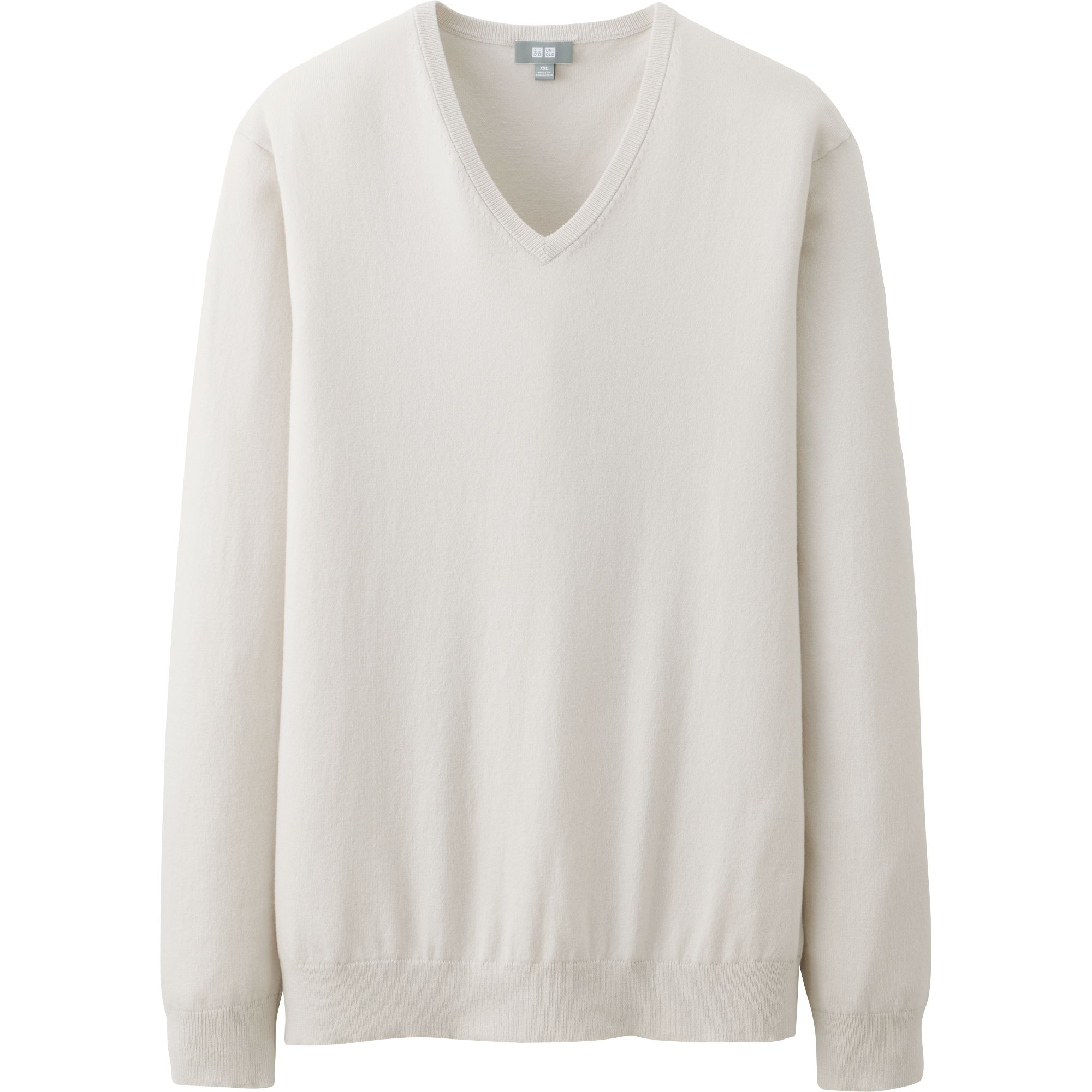 MEN SUPIMA COTTON V NECK SWEATER