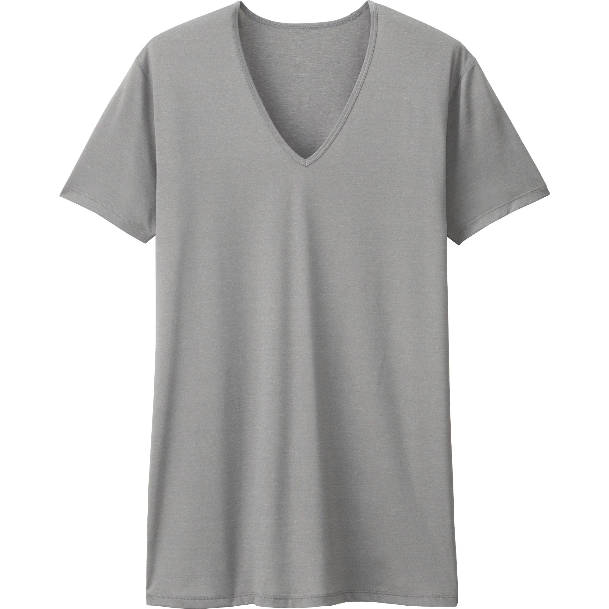 MEN AIRISM V-NECK T-SHIRT (SHORT SLEEVE)