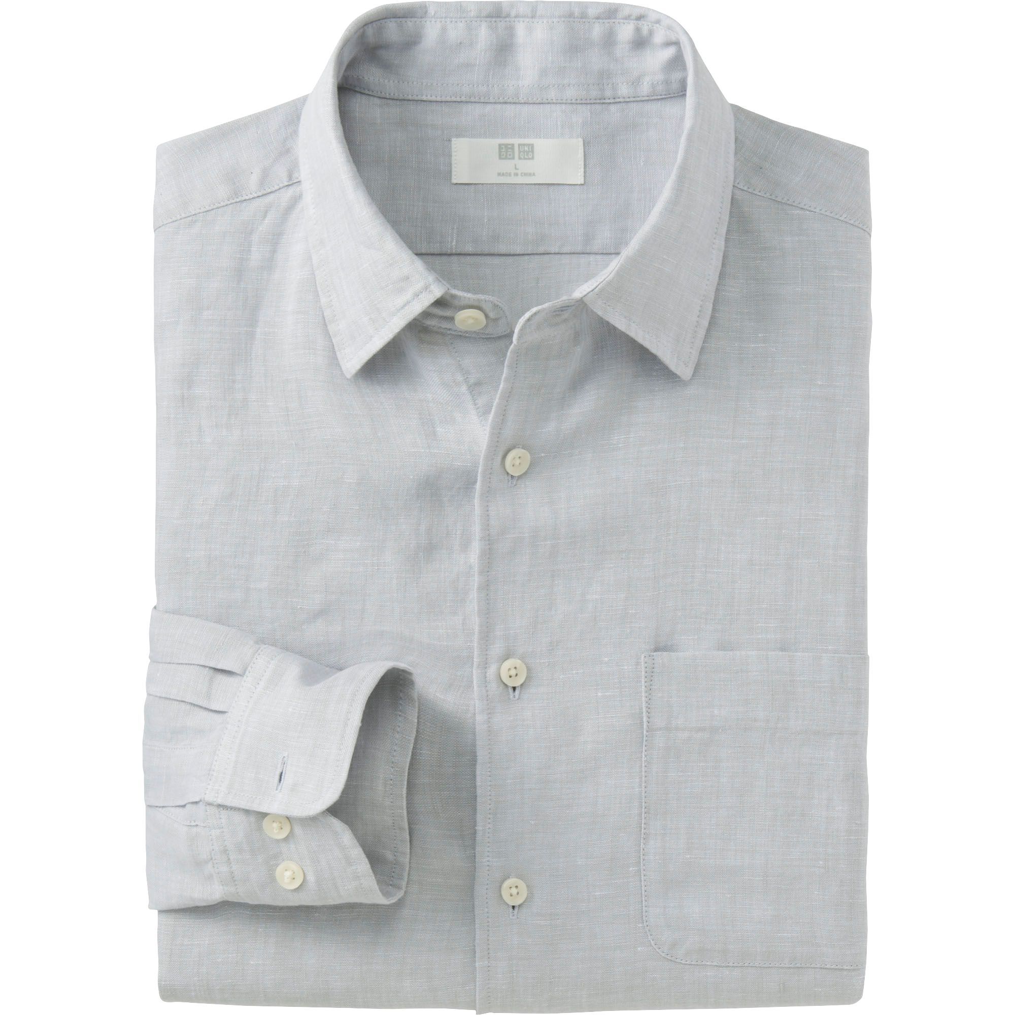 MEN PREMIUM LINEN LONG SLEEVE SHIRT