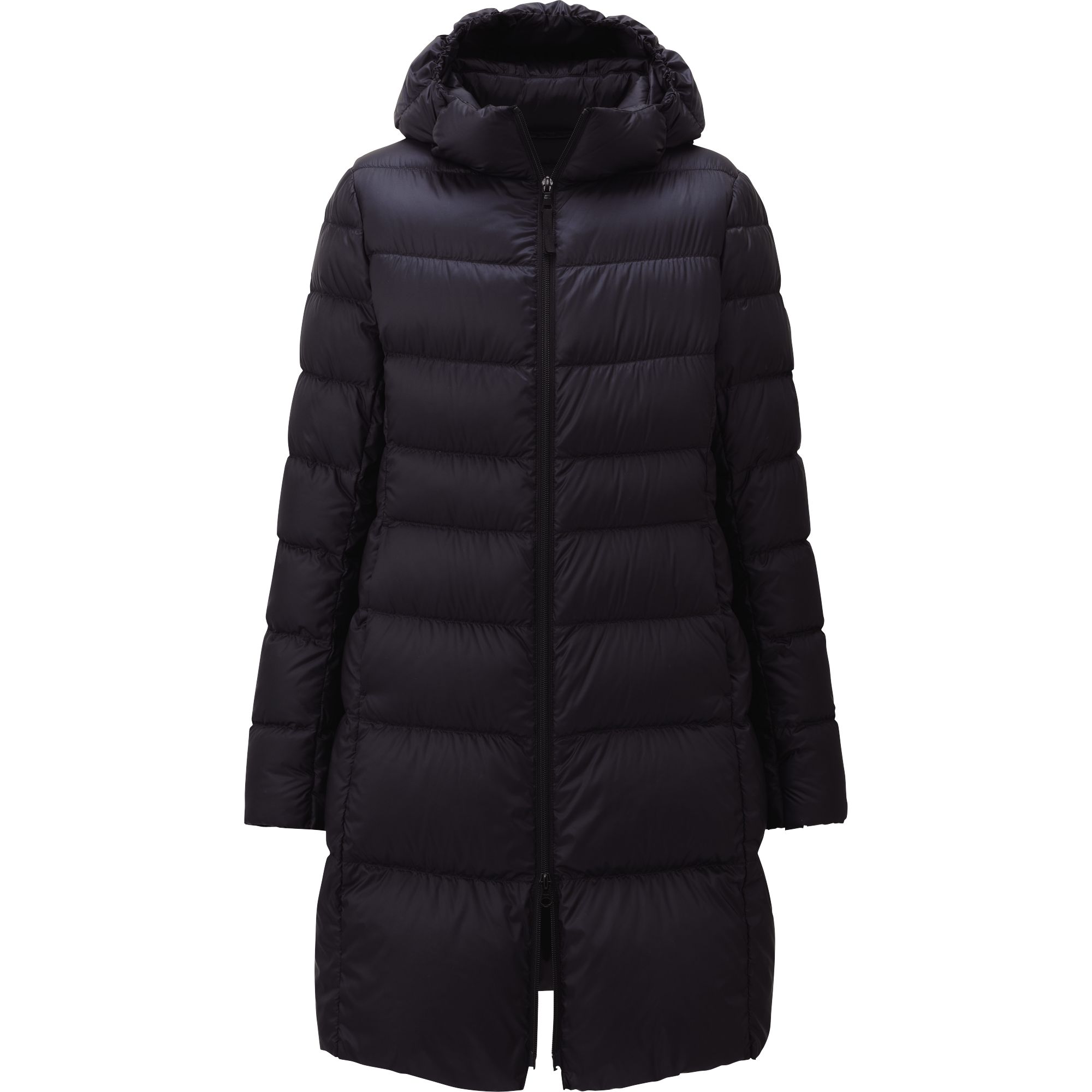 WOMEN ULTRA LIGHT DOWN HOODED COAT 
