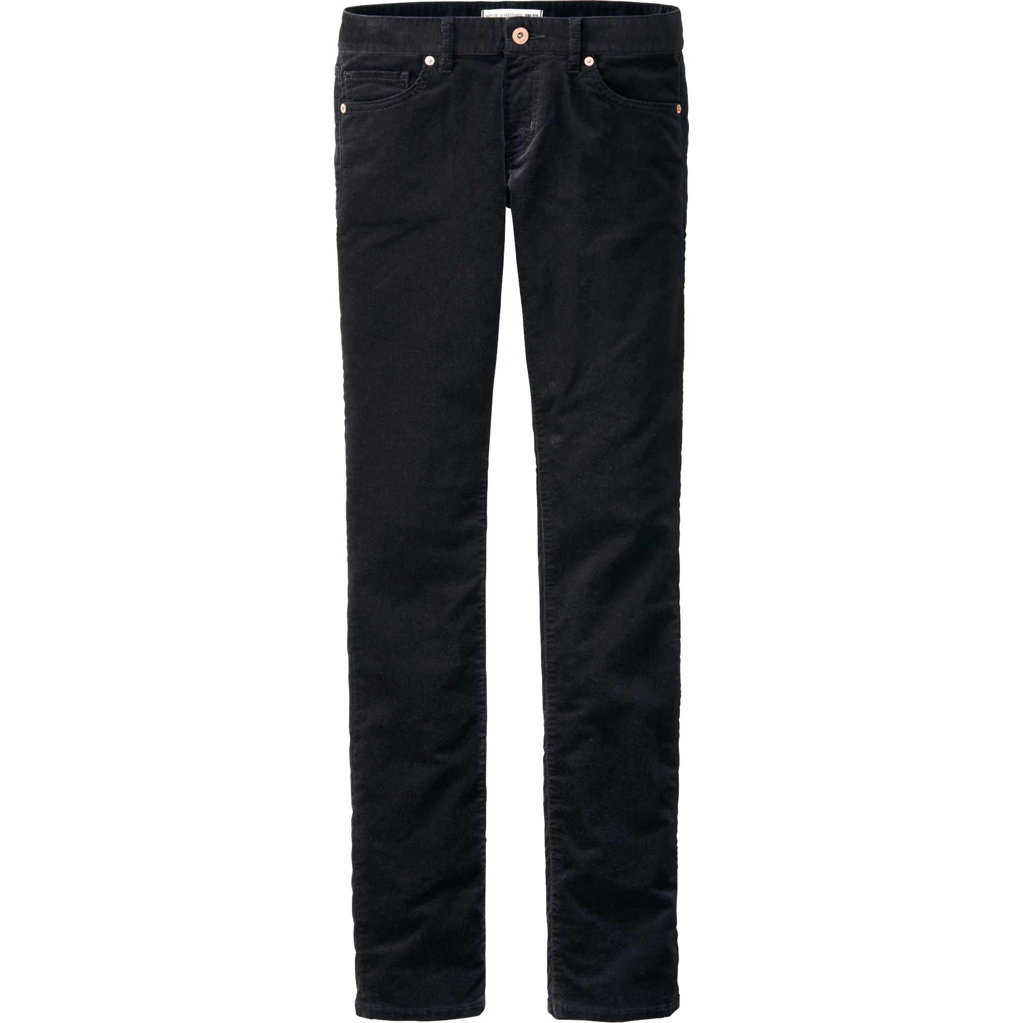 WOMEN IDLF VELVET SLIM FIT PANTS 
