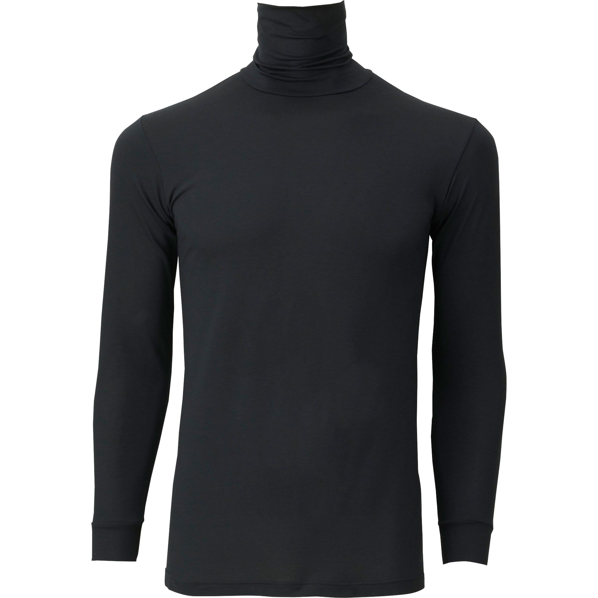 MEN HEATTECH TURTLENECK T-SHIRT (LONG SLEEVE)