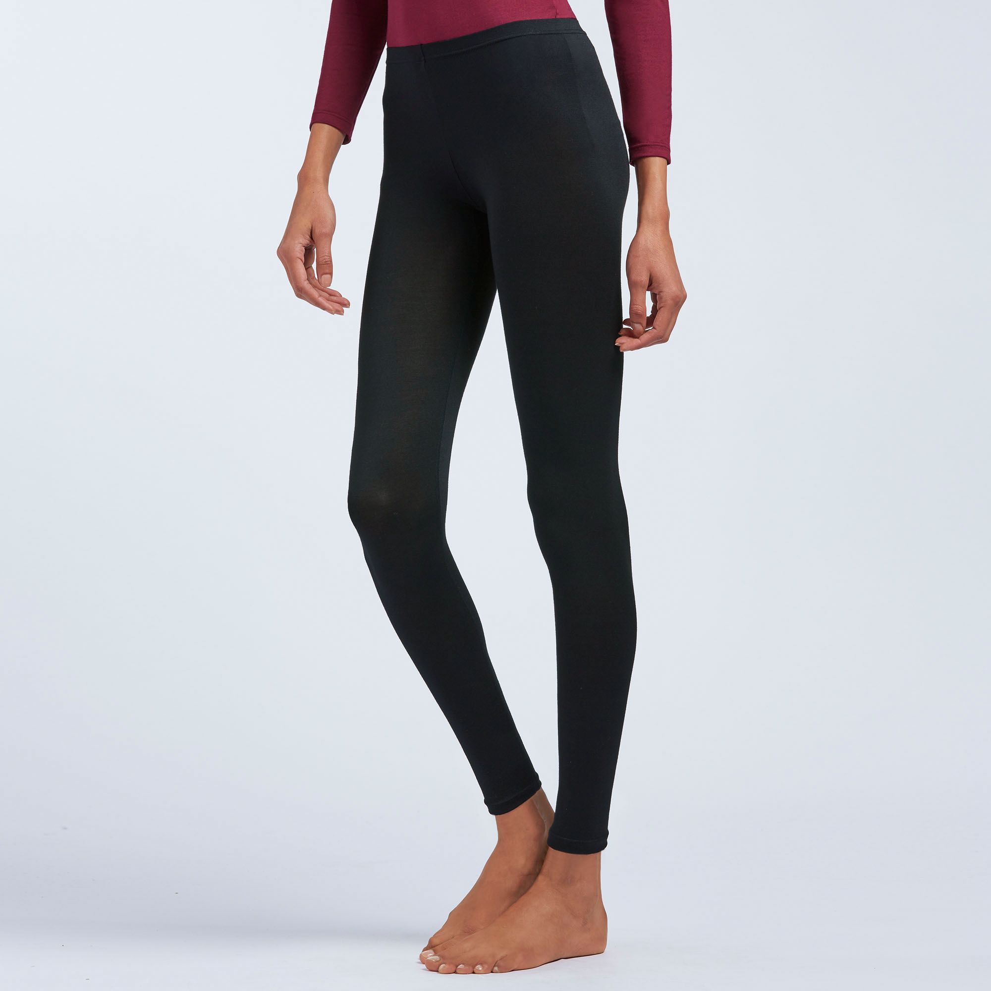 UNIQLO Women's HeatTech Leggings 10-Min Length Black Size: XS,S,M
