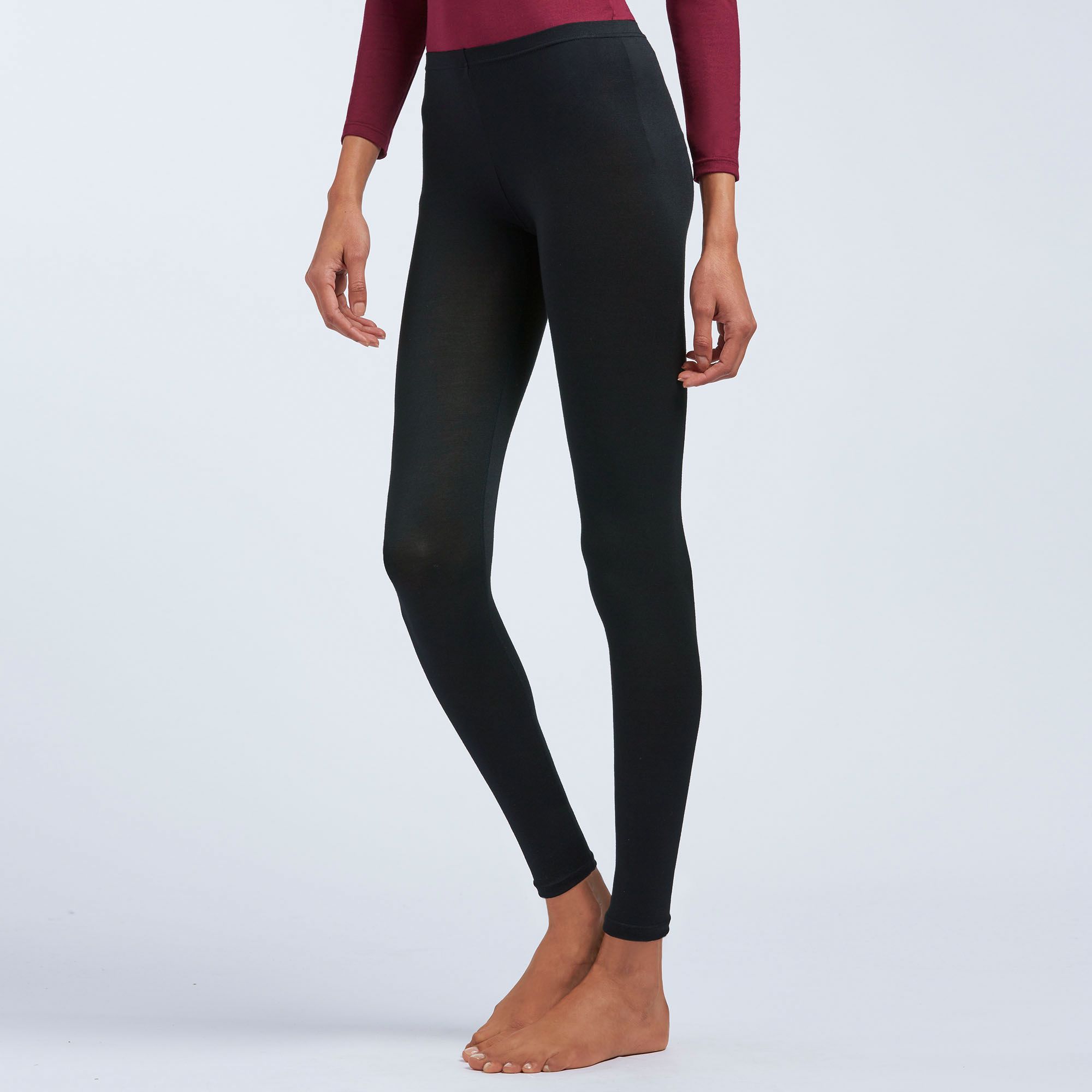 UNIQLO Women's Heattech High-rise Leggings Pants ($40) ❤ liked on