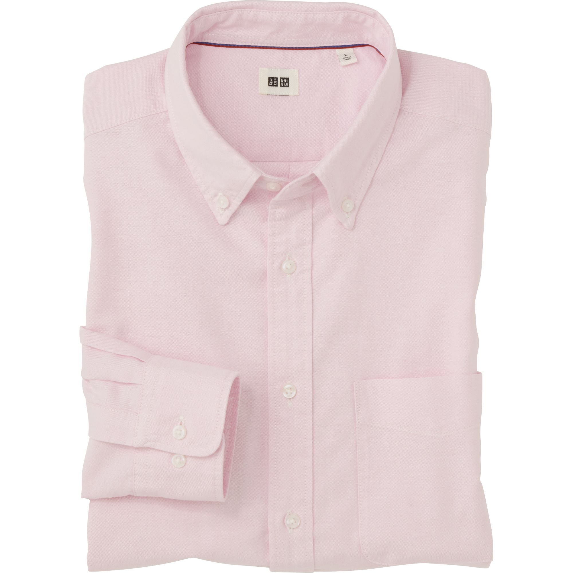 MEN OXFORD LONG SLEEVE SHIRT