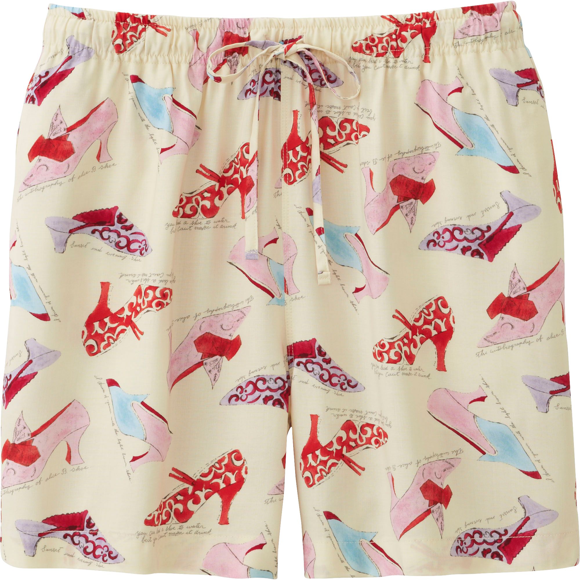 WOMEN SPRZ NY RELACO SHORTS (ANDY WARHOL)