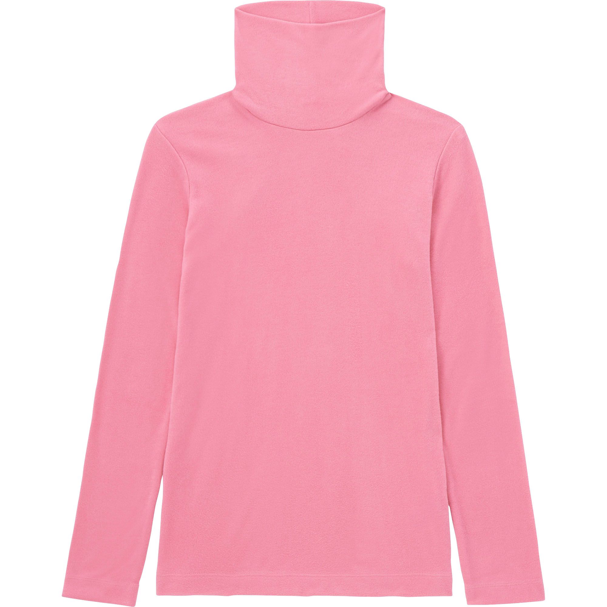 WOMEN HEATTECH FLEECE TURTLENECK LONG SLEEVE T-SHIRT