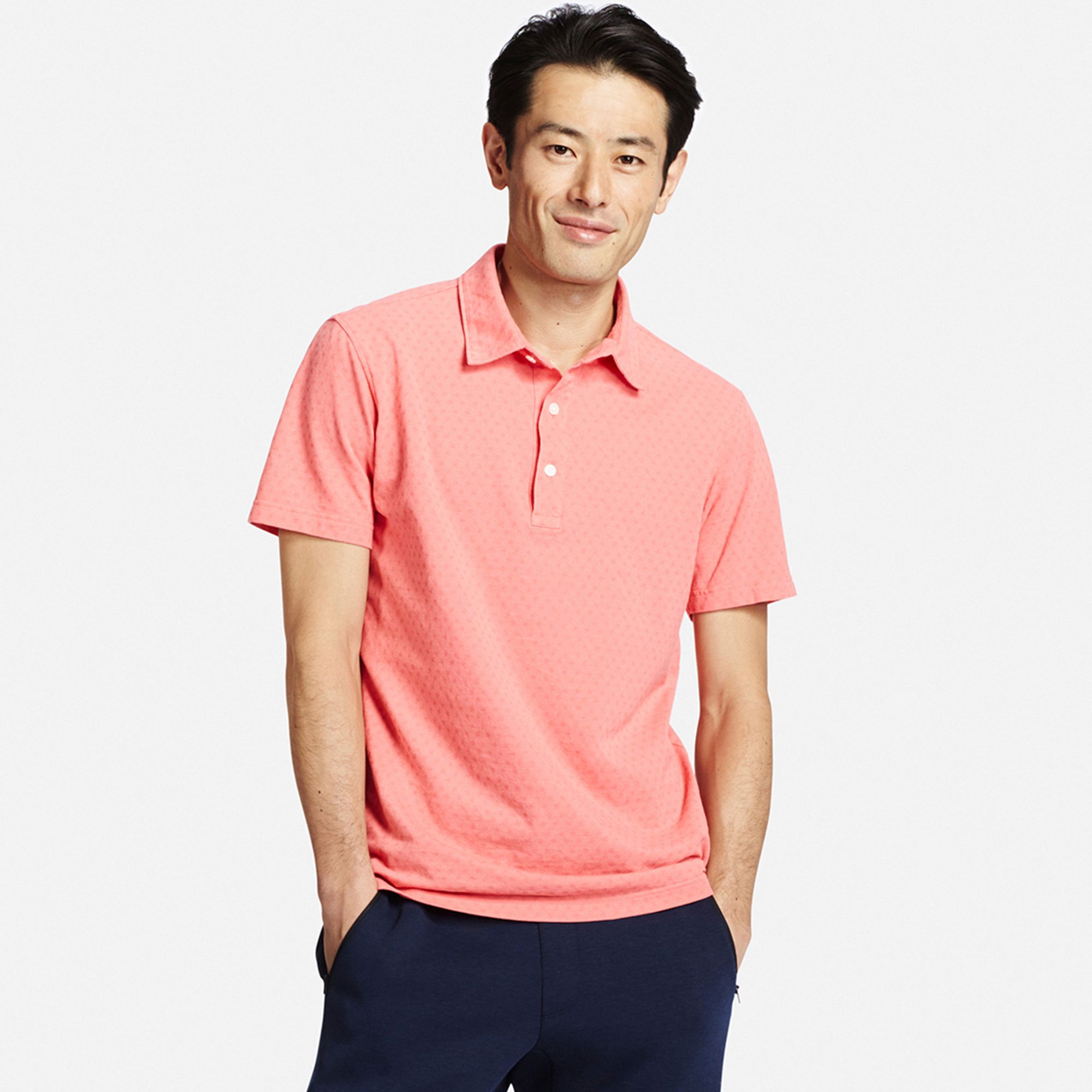 MEN'S WASHED PIQUE POLO SHIRT