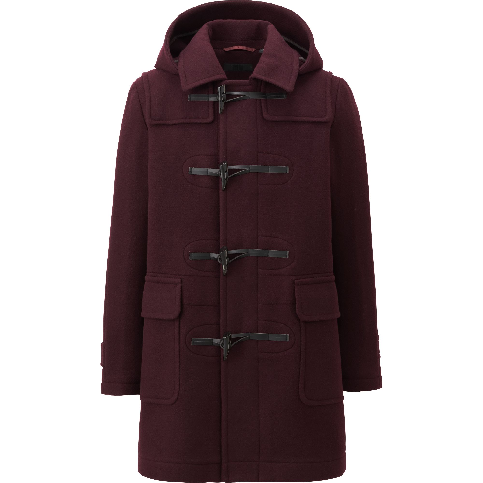 MEN WOOL BLENDED DUFFLE COAT 