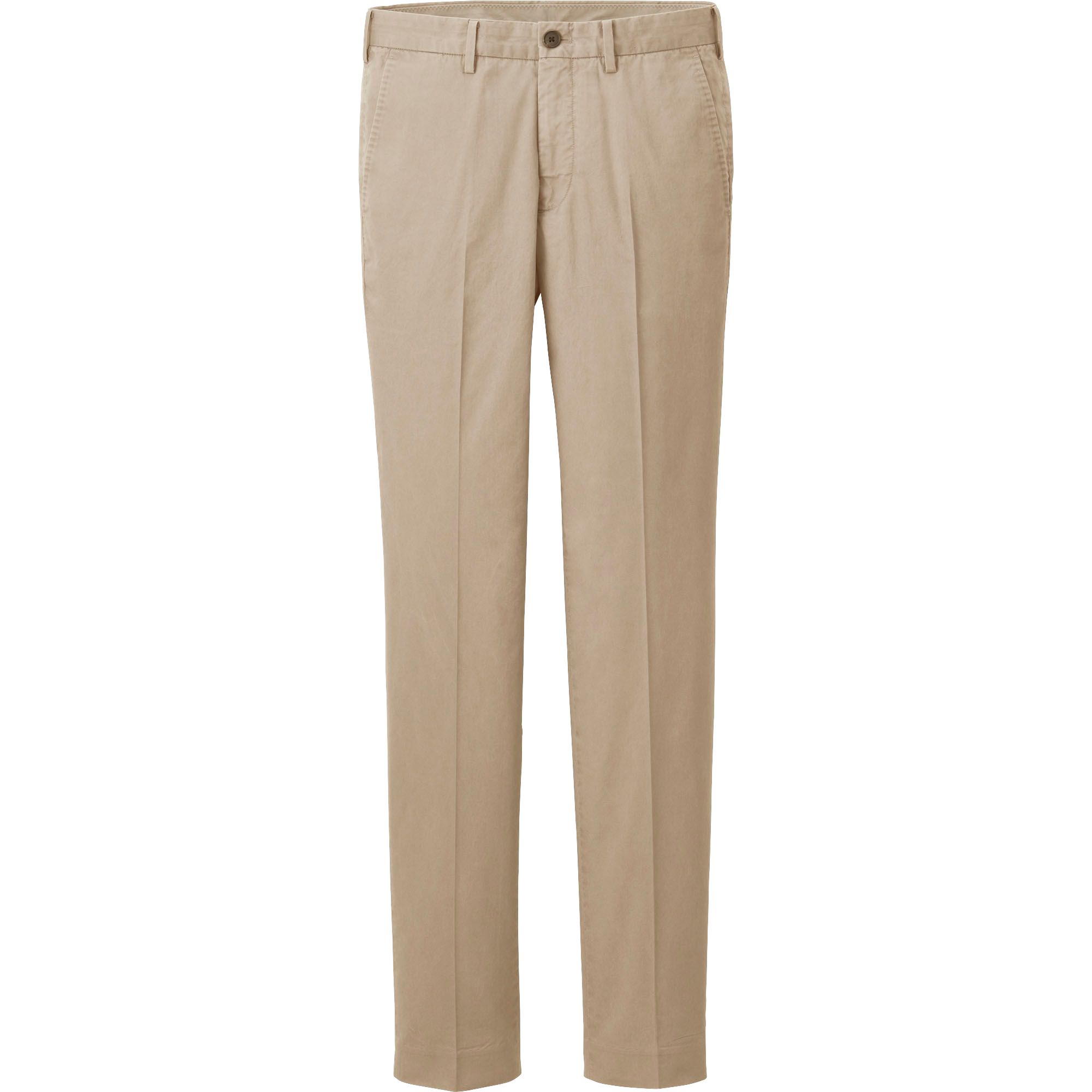MEN LIGHTWEIGHT COTTON CHINO SLIM FIT PANTS