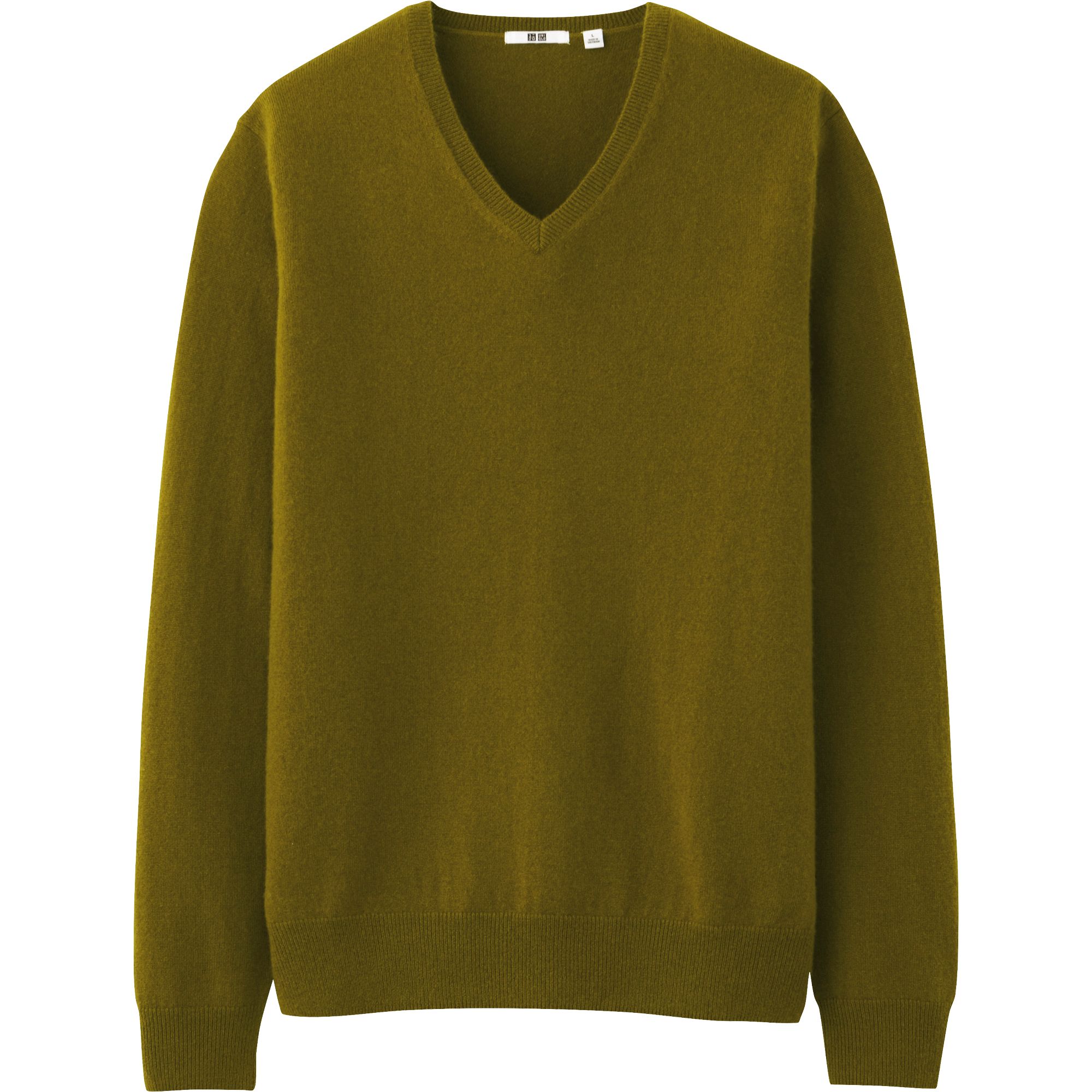 MEN CASHMERE V NECK SWEATER
