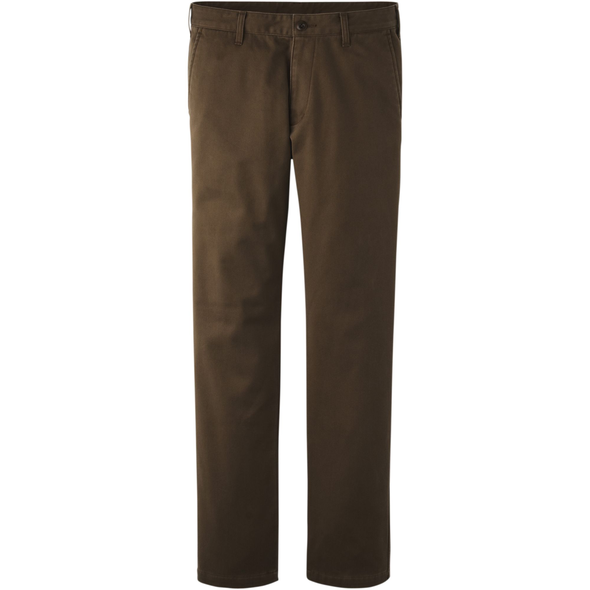 MEN WIND PROOF SLIM FIT CHINO FLAT FRONT PANTS