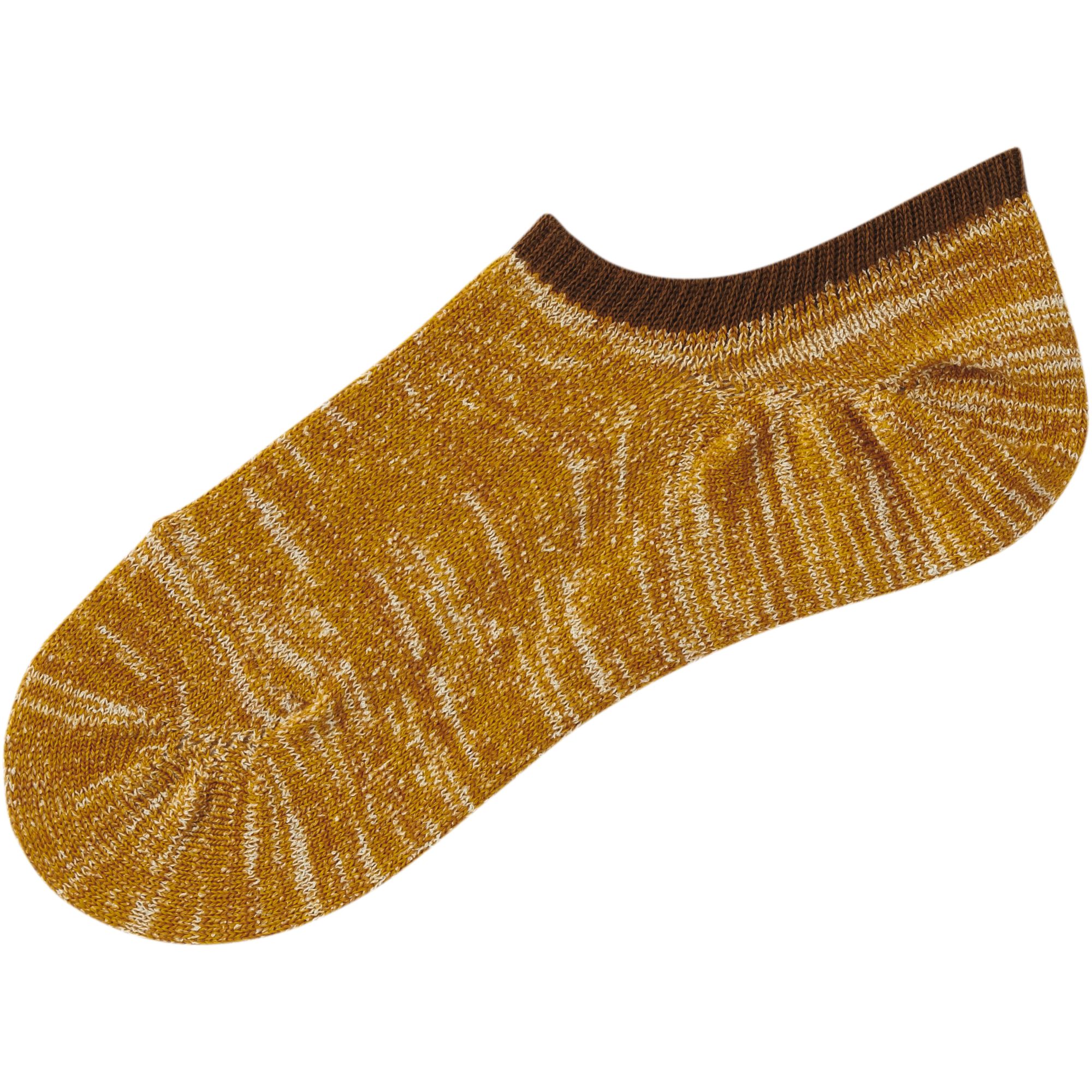 MEN MIX YARN PED SOCKS 