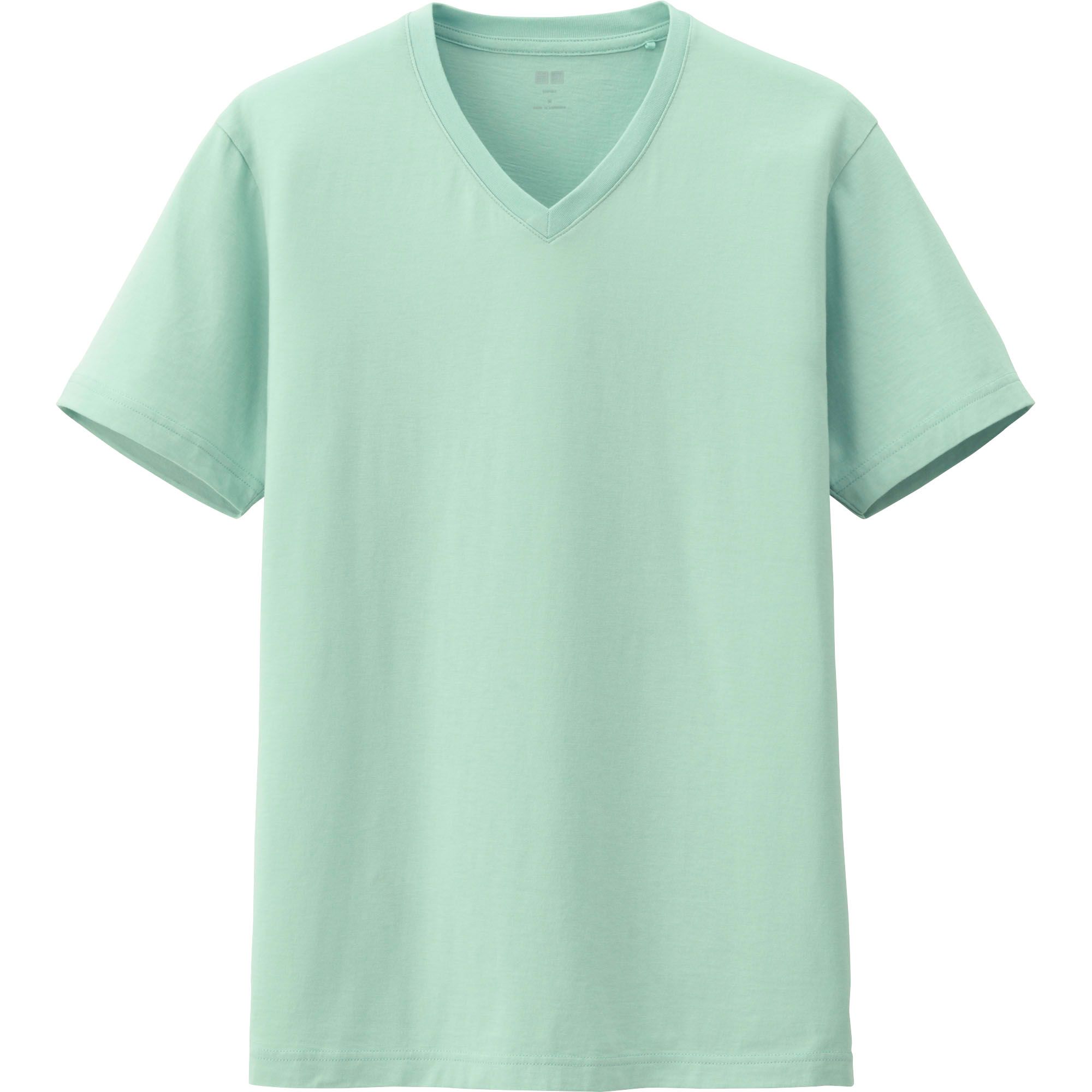 MEN SUPIMA COTTON V NECK SHORT SLEEVE T-SHIRT