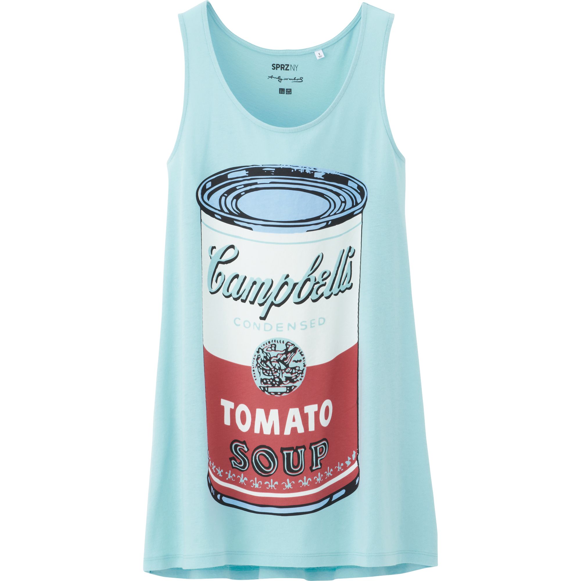 WOMEN SPRZ NY GRAPHIC SLEEVELESS TUNIC (ANDY WARHOL)