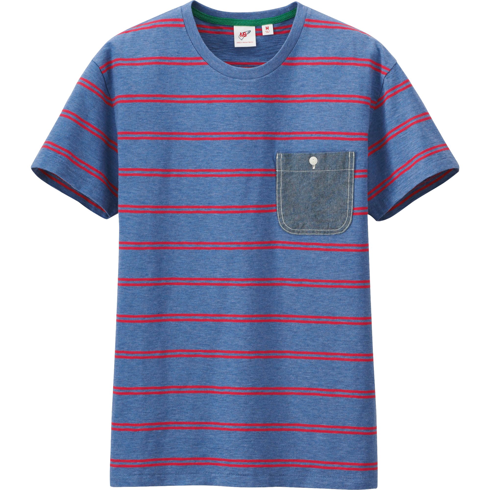 MEN CREWNECK SHORT SLEEVE T-SHIRT BY MB