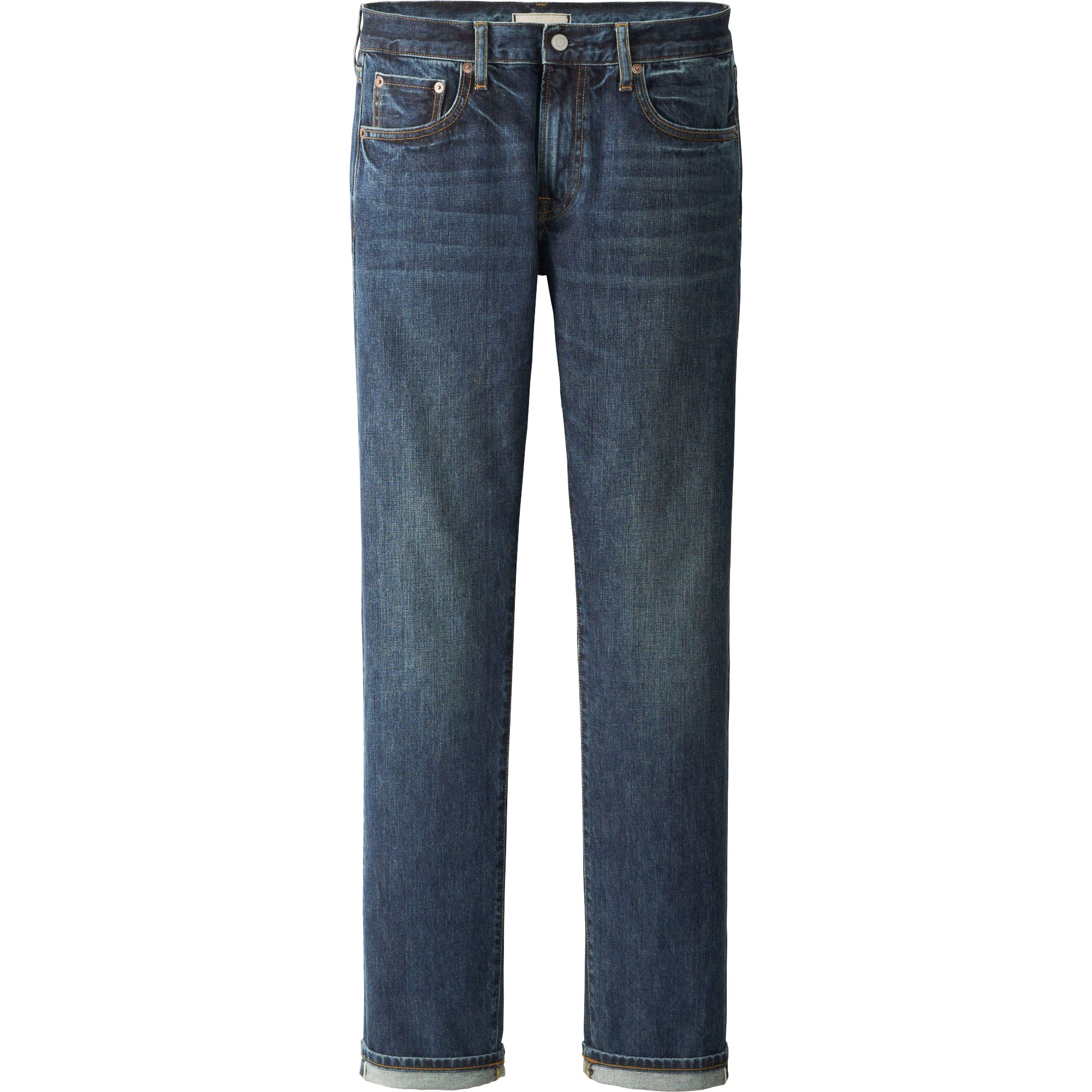 MEN SLIM FIT STRAIGHT JEANS (SELVEDGE)