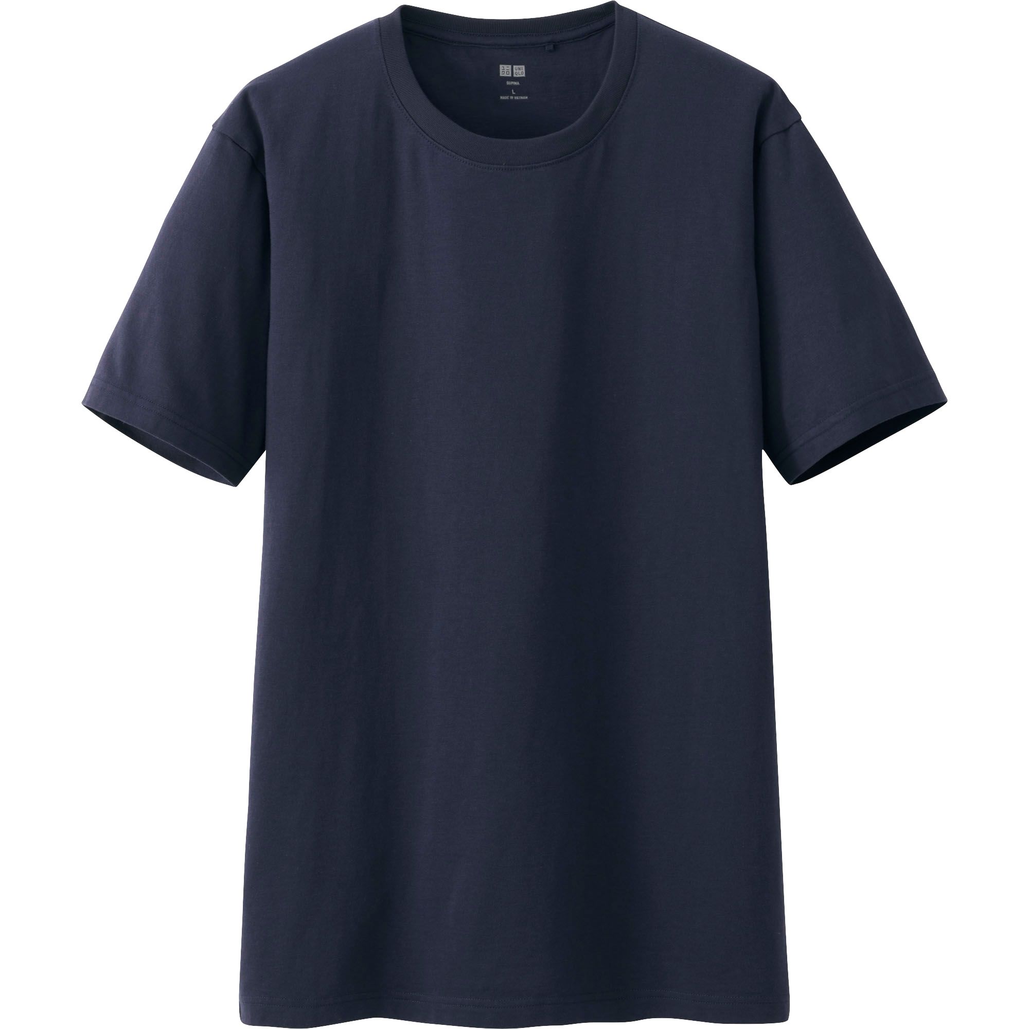 MEN SUPIMA COTTON CREW NECK SHORT SLEEVE T-SHIRT