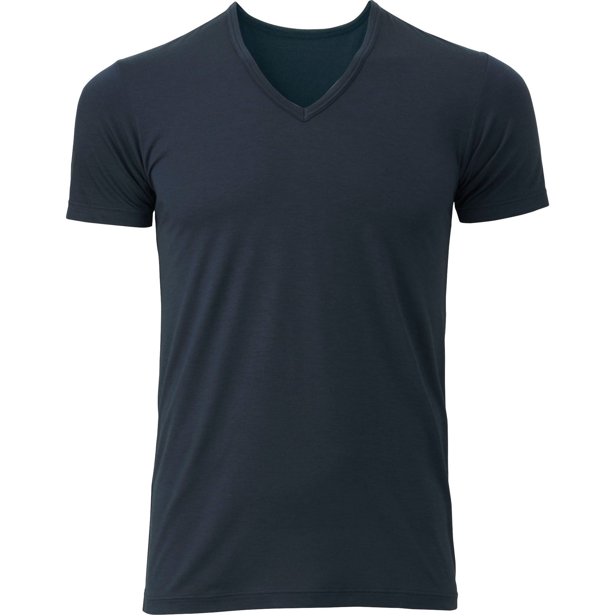 MEN HEATTECH V NECK T-SHIRT (SHORT SLEEVE)