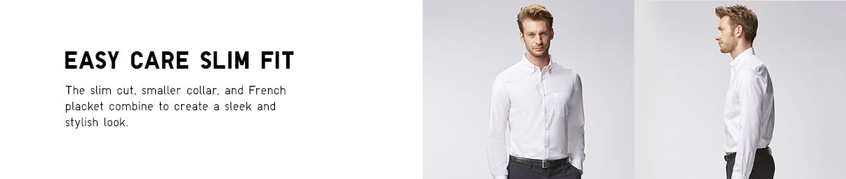 Easy Care Slim Fit