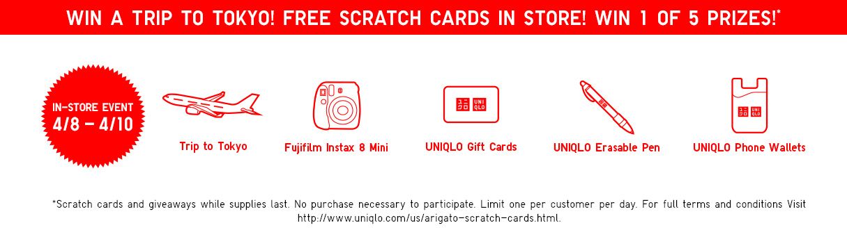 Store events, prizes, giveaways