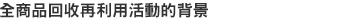 全商品回收再利用活動的背景