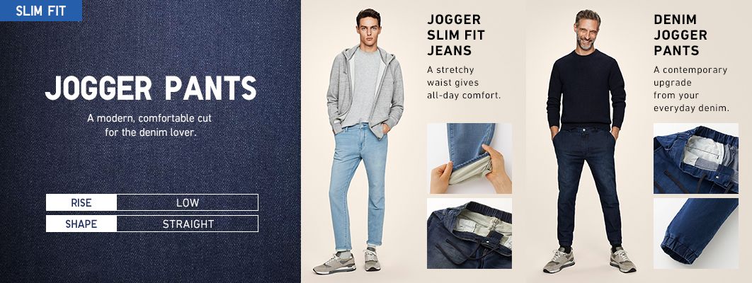 uniqlo jogger jeans