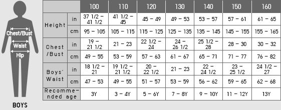 Studio Faro  Studio Faro Size Chart