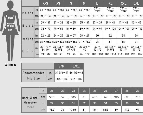 us sizing in cm