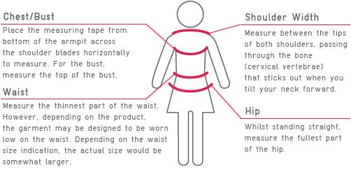 Could you please provide a size chart that includes waist and hip