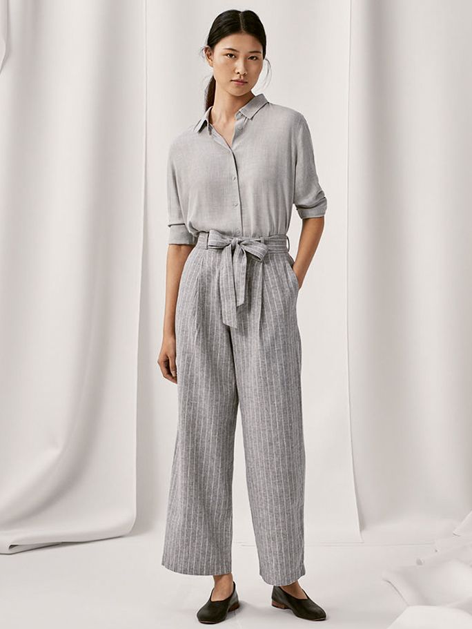 Uniqlo pantalon large discount femme