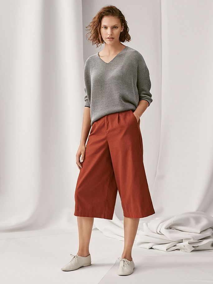 Uniqlo pantalon femme discount lin