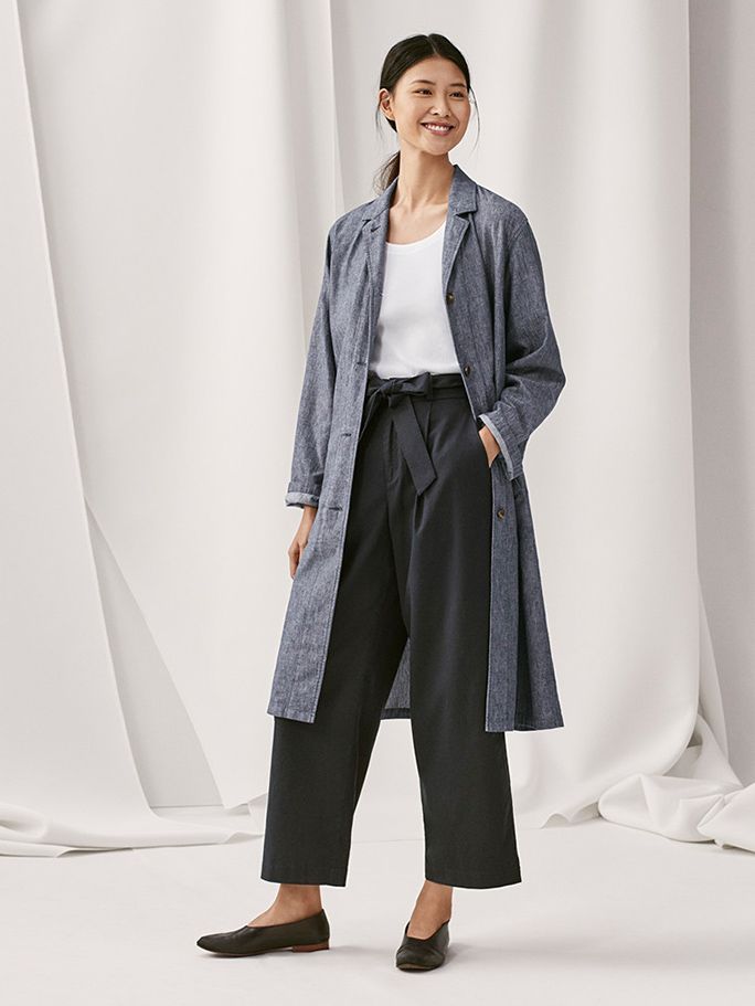 Uniqlo store linen coat