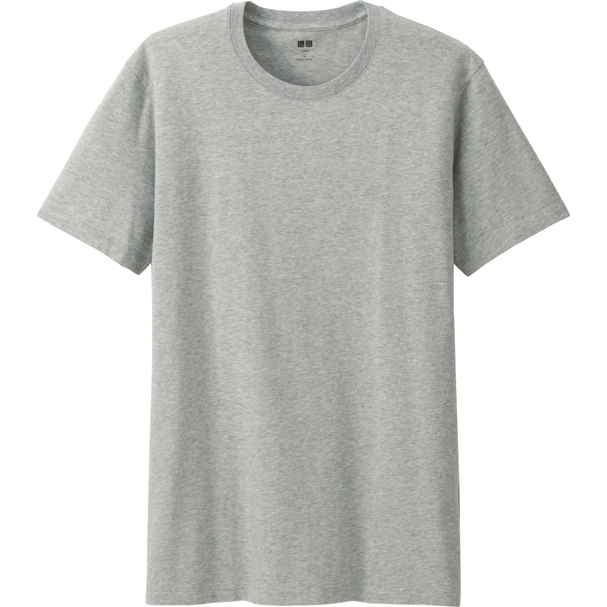 MEN Supima Cotton Crew Neck Short Sleeve T-Shirt | UNIQLO UK