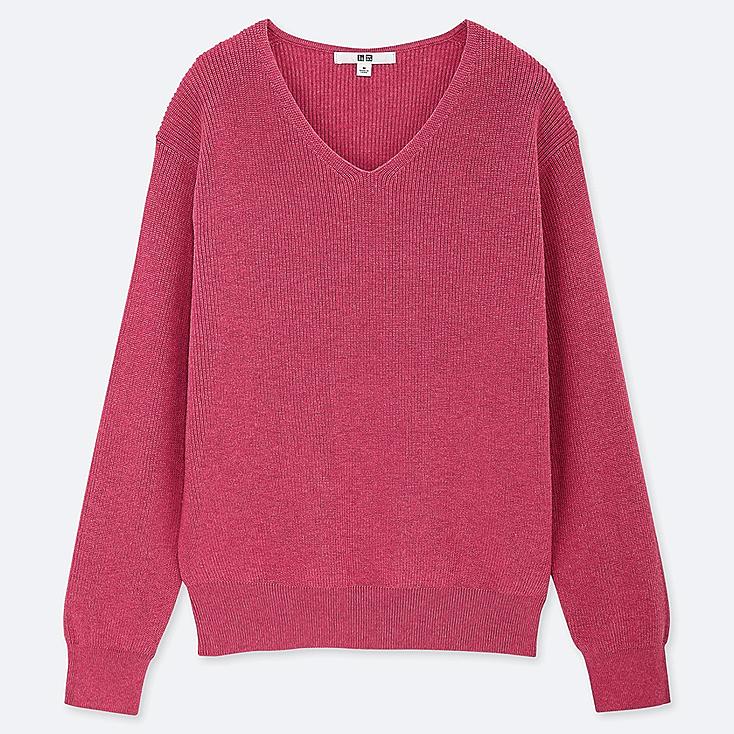 PULL COTON CACHEMIRE COL V FEMME UNIQLO PULL COTON CACHEMIRE COL V FEMME UNIQLO