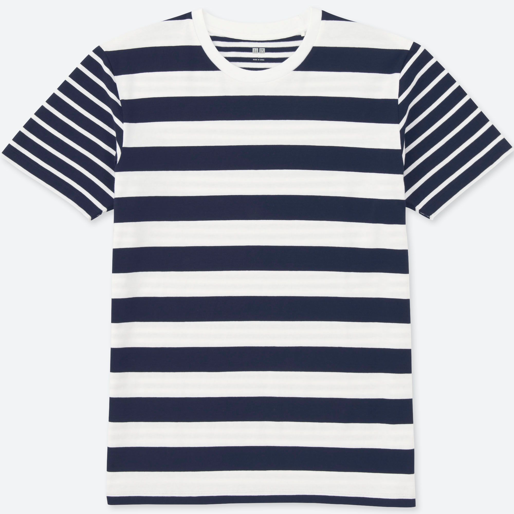 Men Washed Striped T-Shirt | UNIQLO US