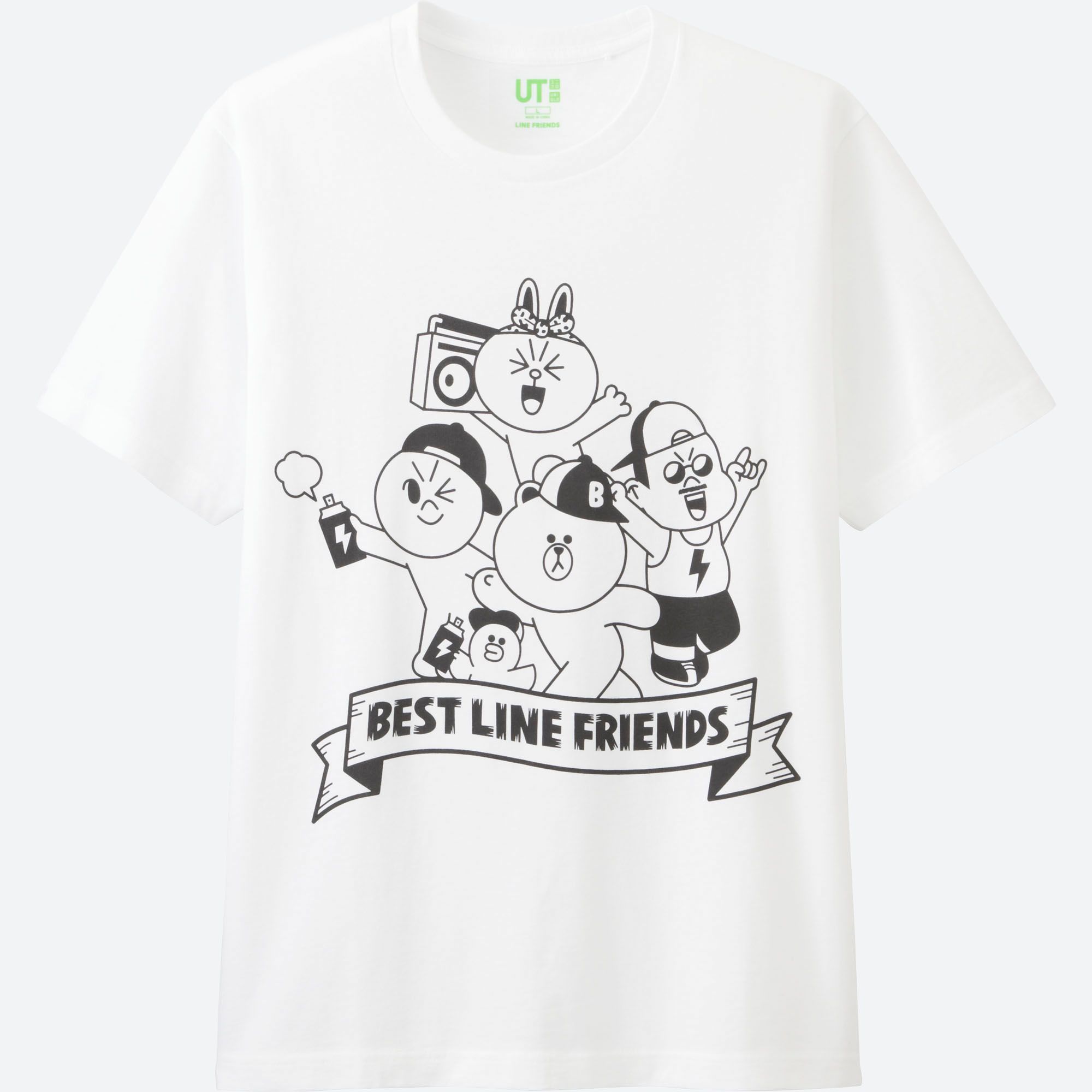MEN LINE FRIENDS SHORT-SLEEVE GRAPHIC T-SHIRT | UNIQLO US
