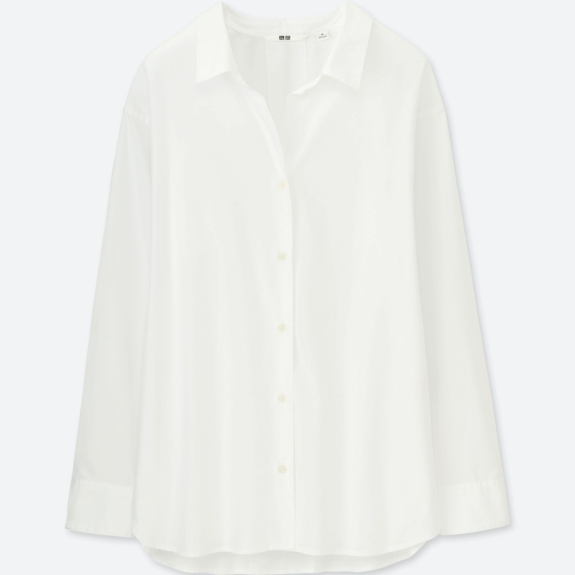 WOMEN EXTRA FINE COTTON LONG-SLEEVE SHIRT | UNIQLO US