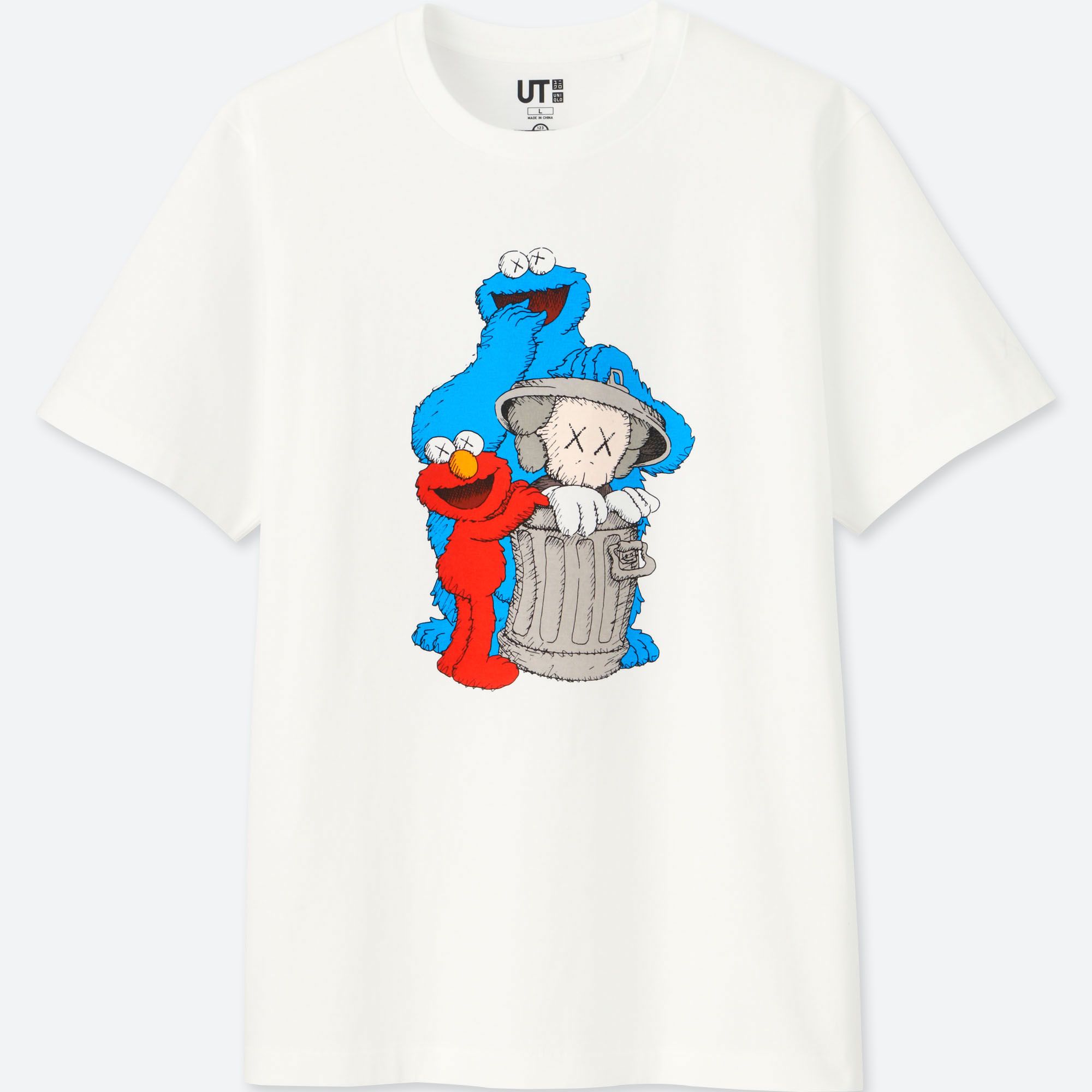 kaws elmo uniqlo