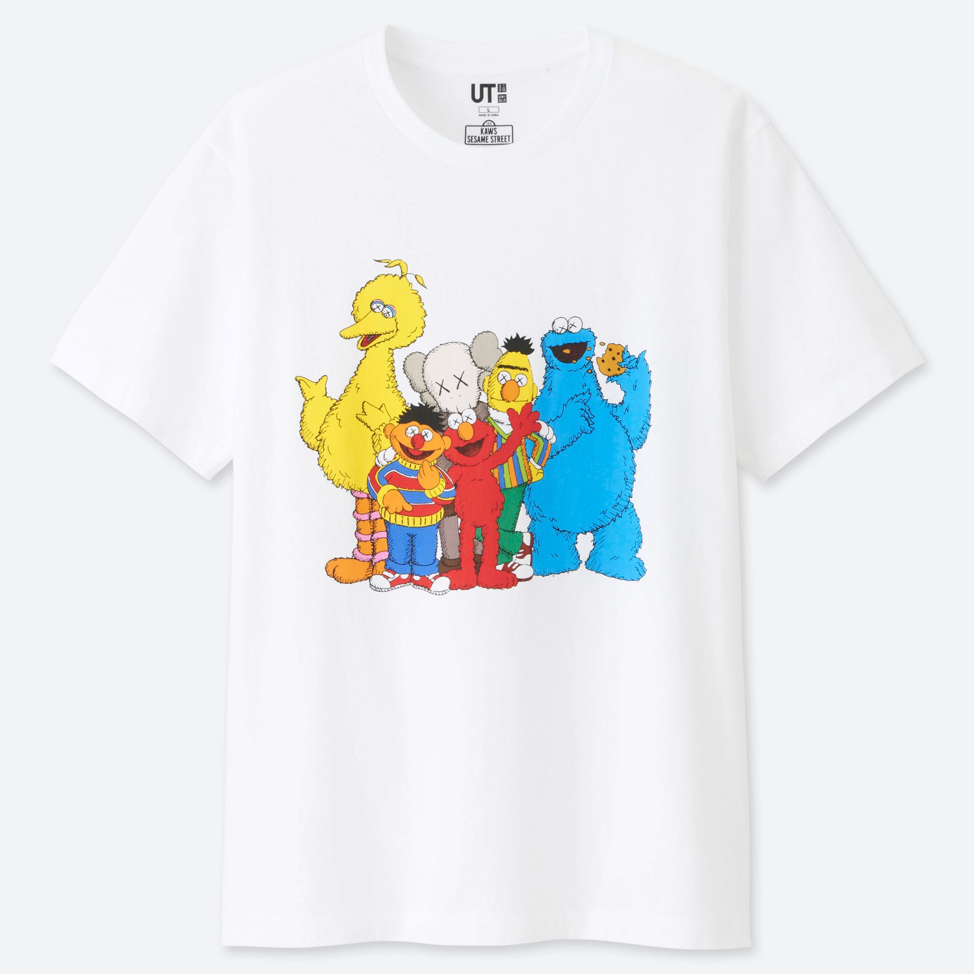 kaws elmo uniqlo