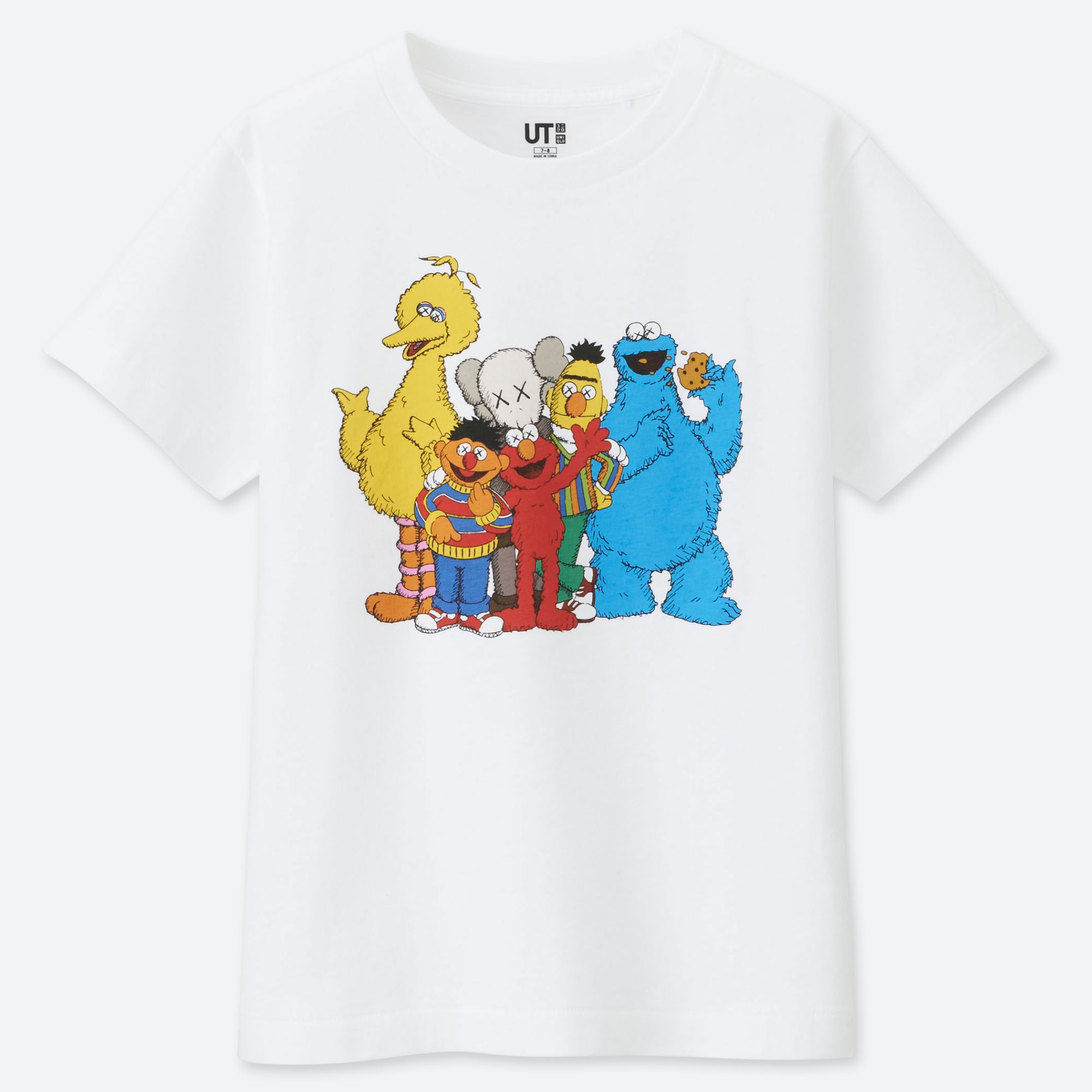 elmo kaws uniqlo