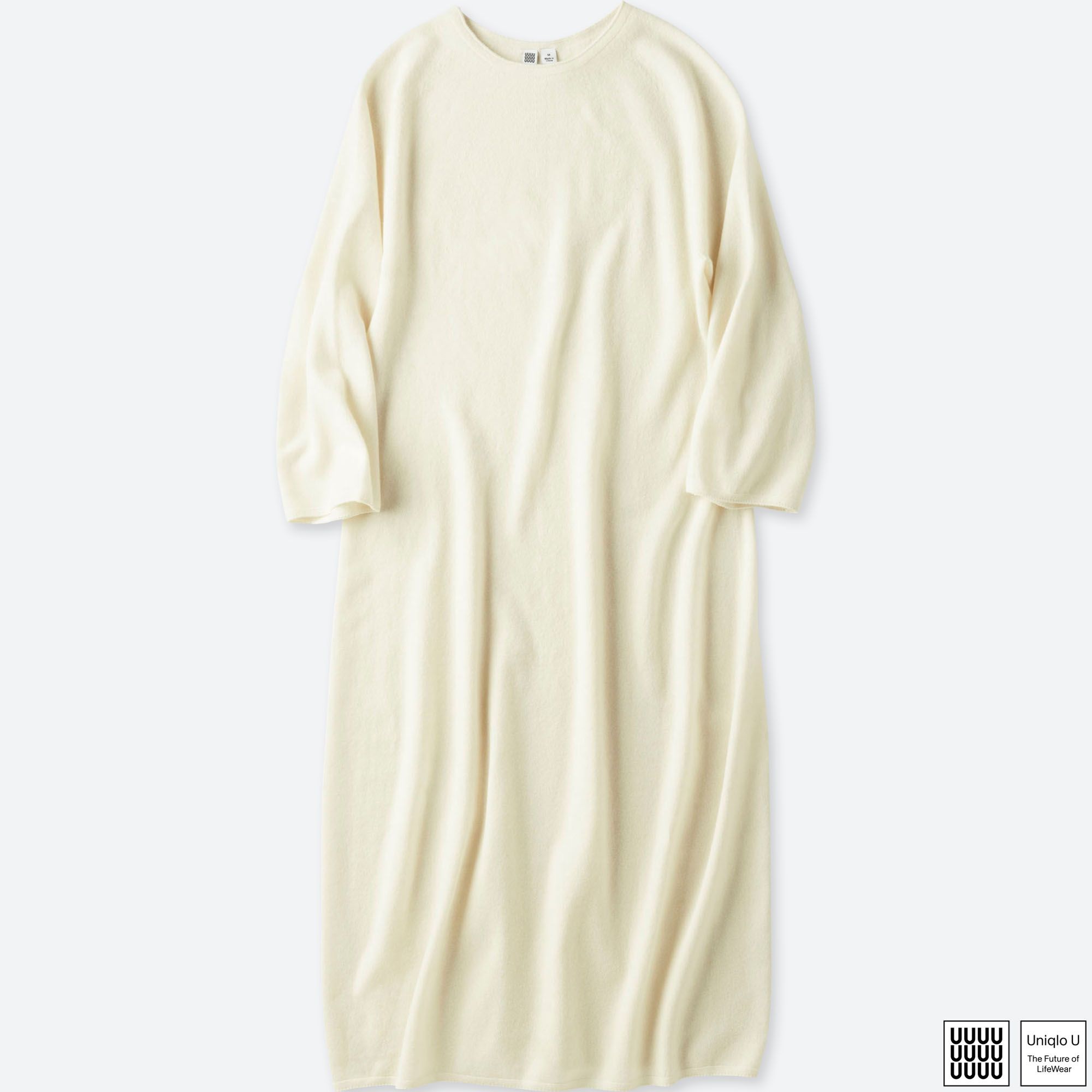 uniqlo crew neck dress