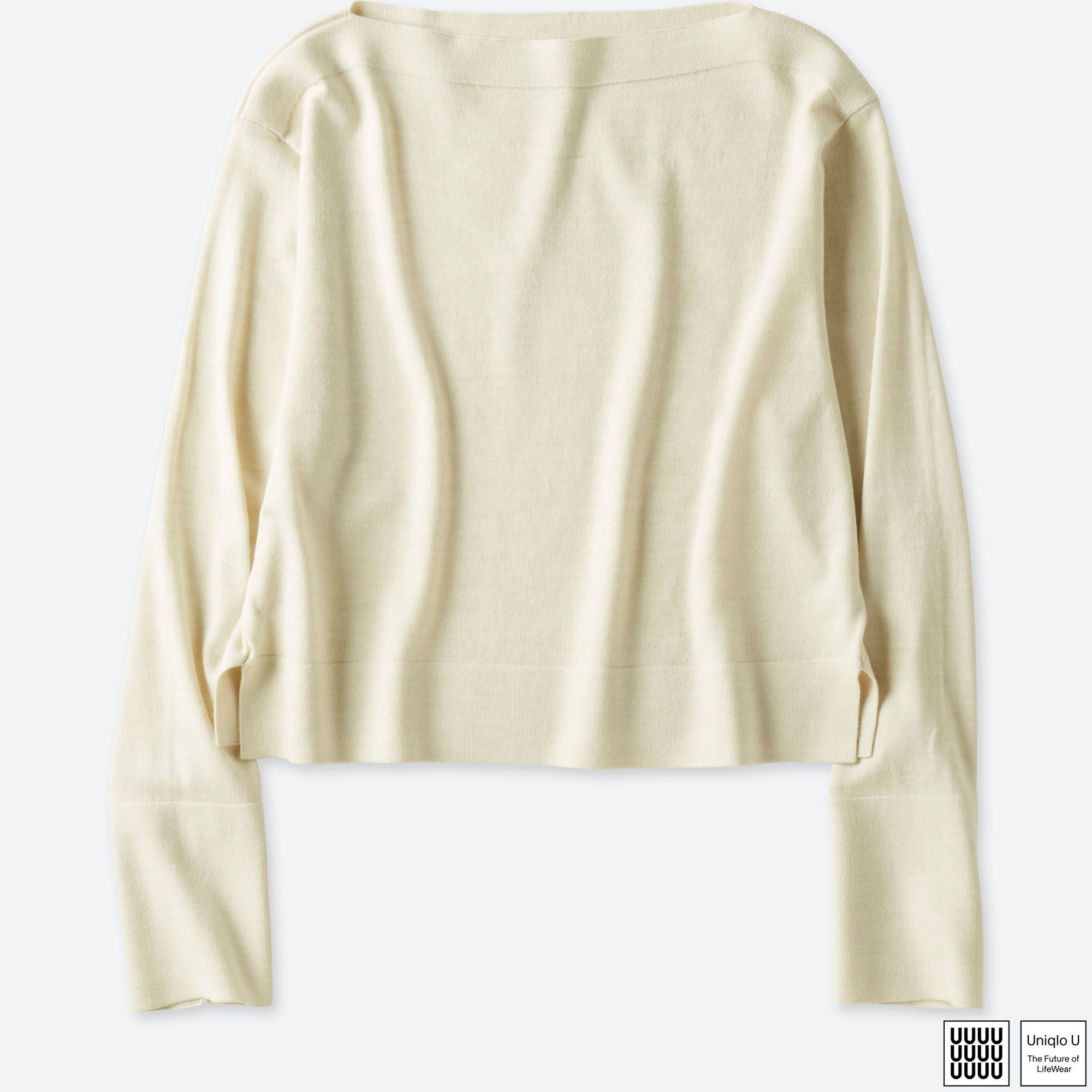 uniqlo cropped sweatshirt
