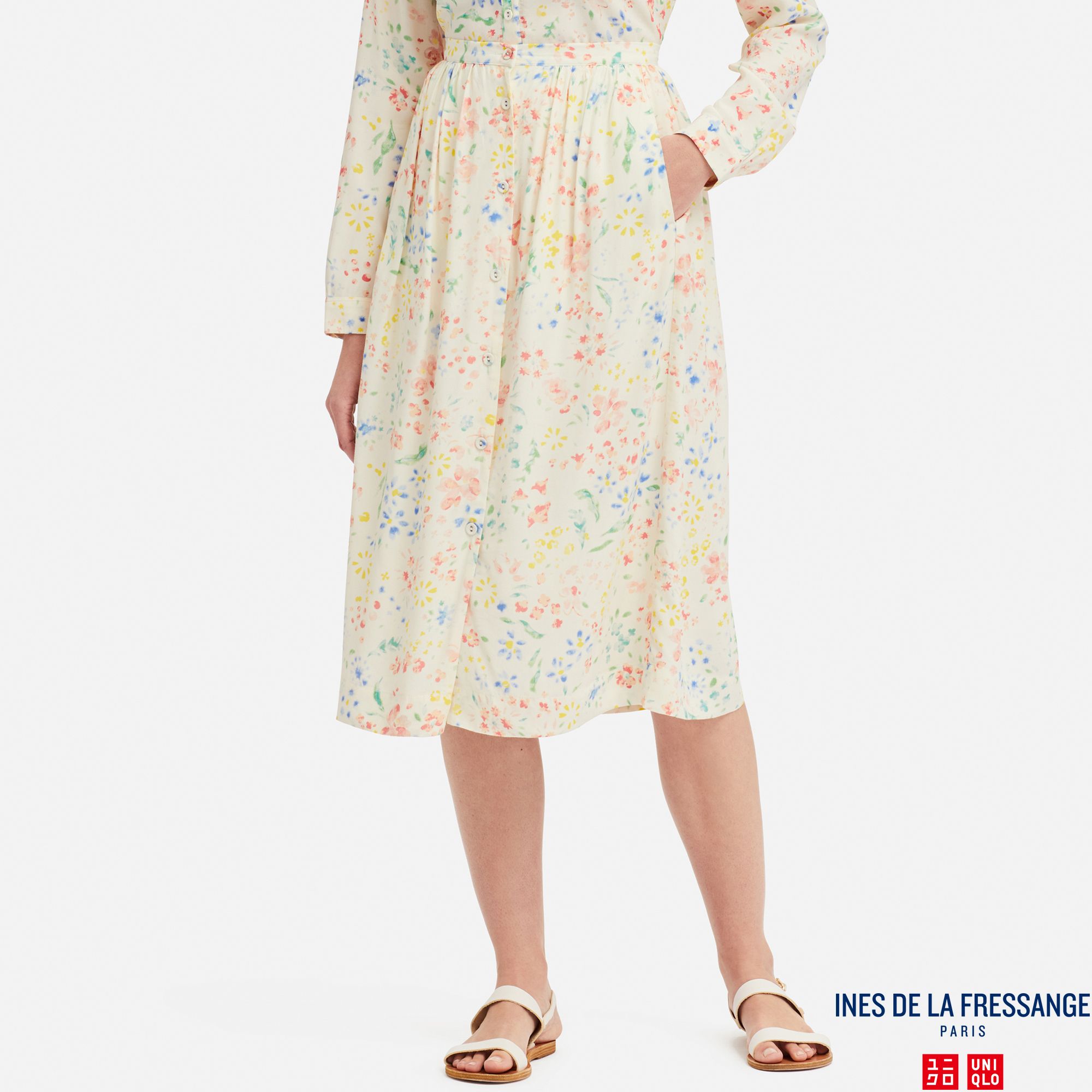 WOMEN INES GEORGETTE SKIRT