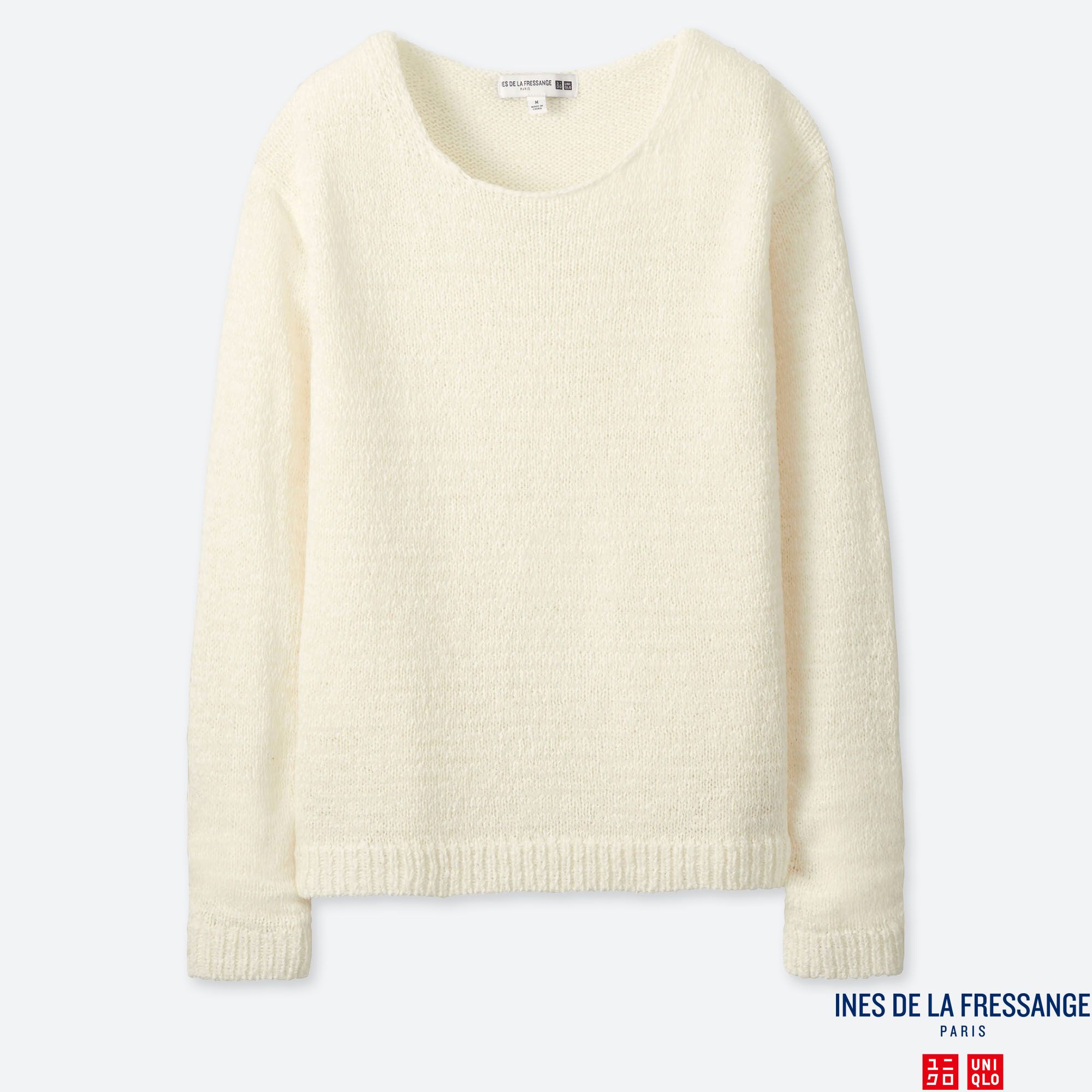WOMEN INES TAPE YARN CREW NECK JUMPER