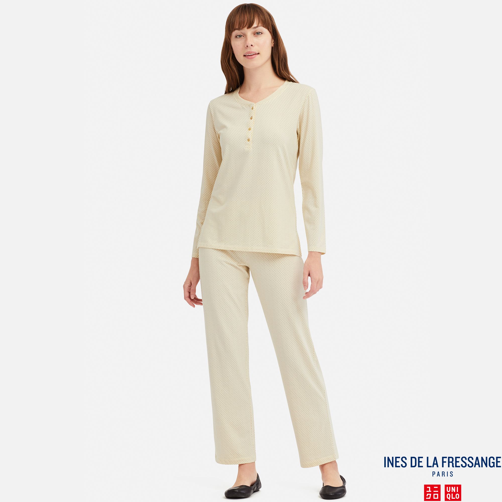 WOMEN INES SLUB JERSEY LONG SLEEVED PYJAMAS