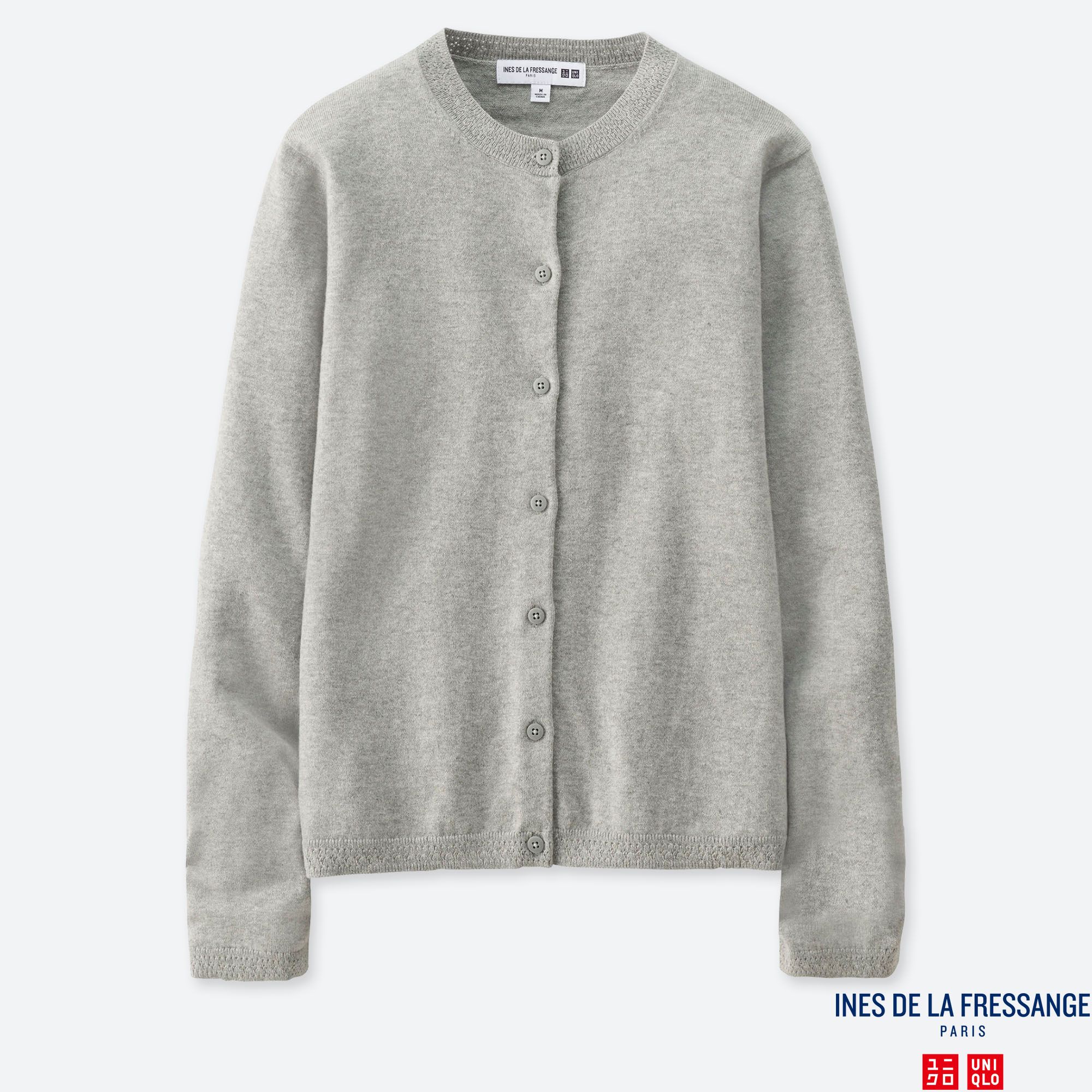 WOMEN INES COTTON CASHMERE BLEND CARDIGAN